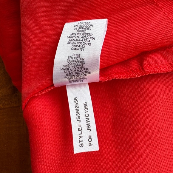 Jessica Simpson Orange Halter Mini Dress M - Picture 12 of 13